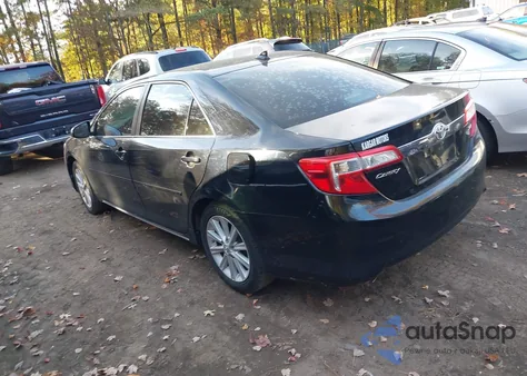 2013 Toyota Camry Xle V6 z USA, uszkodzony, nr VIN 4T1BK1FK3DU534556